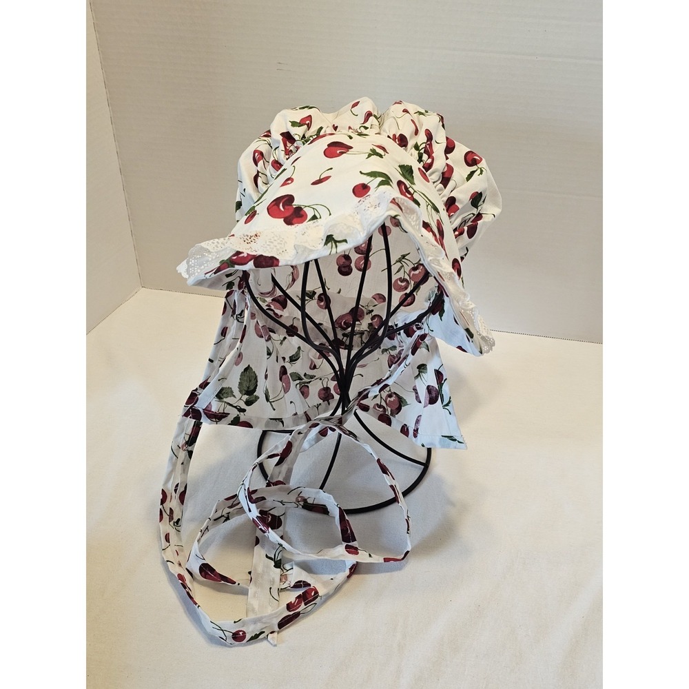 Handmade Cherry Design Pioneer Prairie Bonnet